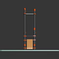 Multi Functional Sports Equipment With Climbing Ladder Balance Ramp And Blue Mat