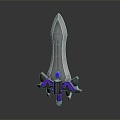 Ancient Sword Game Swordsman Magic Sword 3d model