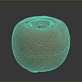 Orange Soft Yarn Ball For Knitting Craft And Daily Use