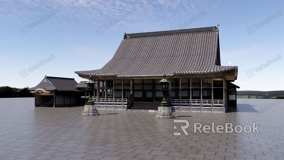 Chinese ancient building model