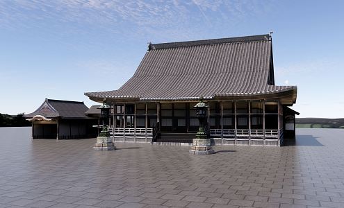 Chinese ancient building 3d model