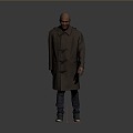 Characters Men Women Winter Dress 4K Map Fine Model pbr Has Map 3d model