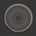 Silver Cylindrical Mechanical Equipment With Precision Machined Sections And Metallic Finish