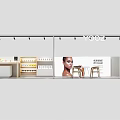 Modern Store Electronic Cigarette Store 3d model