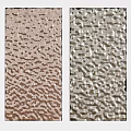 Decorative Wall Panels With Various Textured Patterns And Shiny Surface Finishes