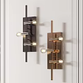 Modern Wall Lamps With Various Designs And Metal Frames For Home Decor 3d model