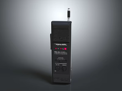 Walkie-talkie military walkie-talkie military radio military wireless telephone wireless telephone military communication equipment 3d model