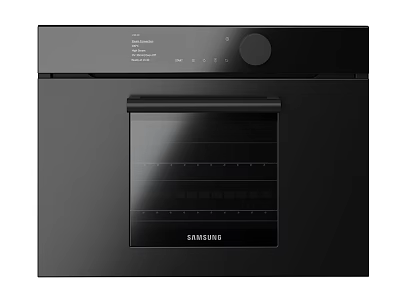 Samsung Modern Black Built In Oven Kitchen Appliance With Glass Door 3d model