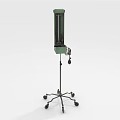 Professional Green Standing Commercial Equipment With Stable Wheeled Stand And Mobile Base