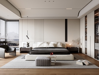 Modern Bedroom 3d model