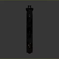 Vintage Military Submarine Marine Transport Vehicle With Long Structure And Command Tower