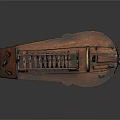 Violin Violin Cartoon Violin Animation Violin Instrument String Western Instrument 3d model