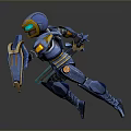 Sci-Fi Armor Alien Armor Sci-Fi Armor High-Tech Armor Futuristic Armor Alien Warrior Armor 3d model