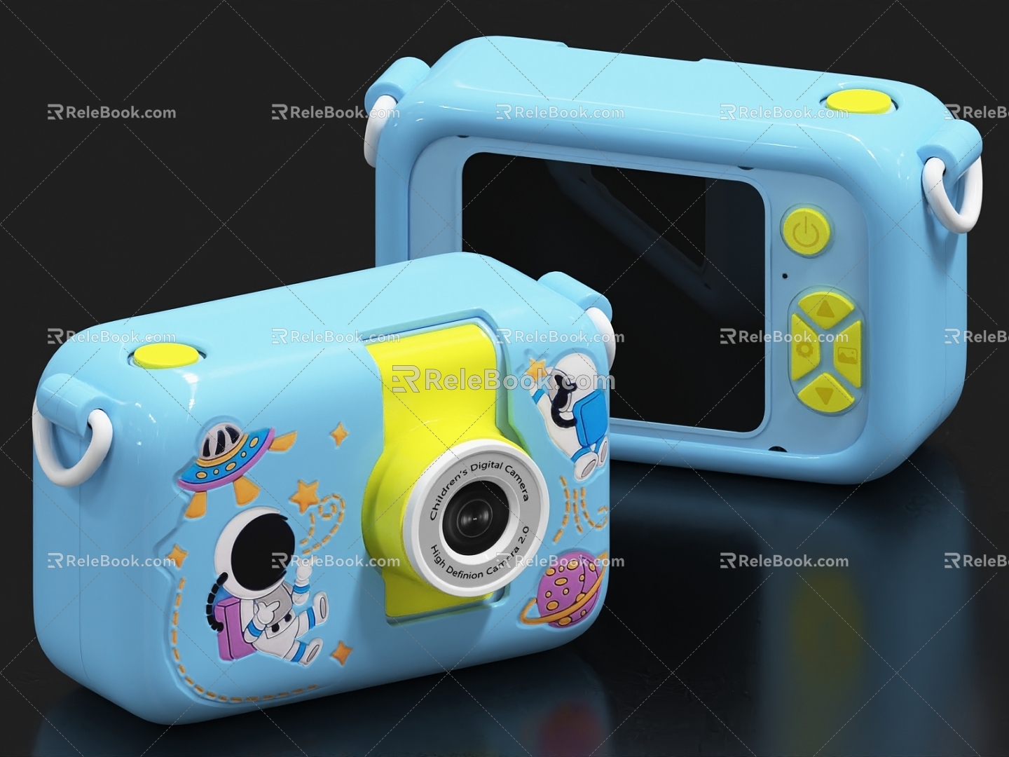 Children's Digital Camera Camera 3d model