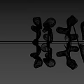 Casual Clothes Hanging On Metal Rod With Neutral Tones And Simple Design