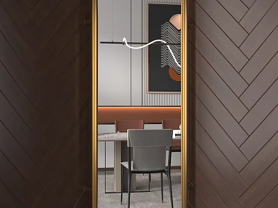 Door handle 3d model