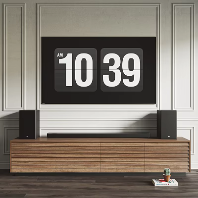 Nordic TV cabinet 3d model Nordic TV cabinet 3d model