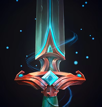 Modern Sword Spirit Sword 3d model Modern Sword Spirit Sword 3d model