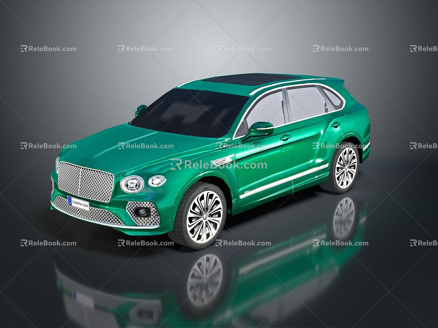 Hyundai Hummer Pickup Buggy Bentley 3d model