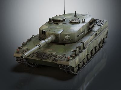 Modern Tank World War I Tank Heavy Tank 3d model