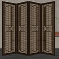 Screen partition 3d model