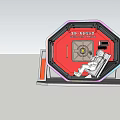 Modern Meichen Space Capsule 3d model