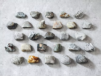Modern Stone Block 3d model