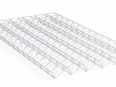 Modern Metal Lockers with Stackable Design for Office and School Storage Use 3d model