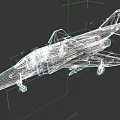 Military Fighter Jet With Camouflage Paint Detailed Design And 3D Rendering