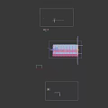 Large Industrial Factory Interior With Production Lines And Safety Rails