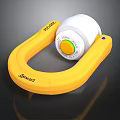 Yellow Beward U Shaped Equipment With White Circular Scale And Knob