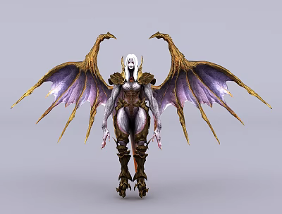 Man woman goddess female elf tree spirit mage angel boss 3d model Man woman goddess female elf tree spirit mage angel boss 3d model