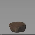 Natural Wooden Stone With Rich Surface Texture And Brown Color For Home Decoration Projects