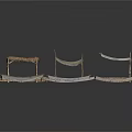 Outdoor Shelter Structures With Fabric Covers Wooden Frames And Thatch Roof Designs For Camping