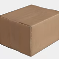 Sturdy Brown Cardboard Box Sealed With Tape For Shipping Storage