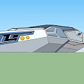 Futuristic Sci Fi Inspired Car With Streamlined Body Transparent Cockpit And Unique Design