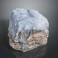 Natural Wood Stone Raw Block With Rough Surface And Natural Texture Details