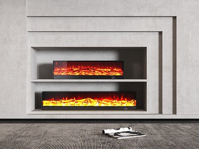 Modern Fireplace model