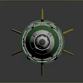 missile sci-fi weapon future weapon sci-fi equipment concept weapon next generation weapon next generation equipment 3d model
