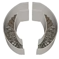 modern revolving staircase 3d model