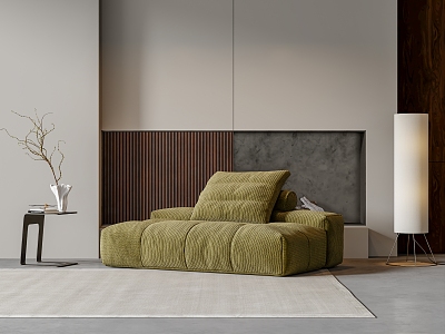 Modern single sofa 3d model