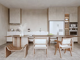 Quiet Restaurant Kitchen 3d model
