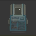 modern computer science fiction computer science fiction computer 3d model