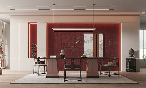 New Chinese Restaurant 3d model