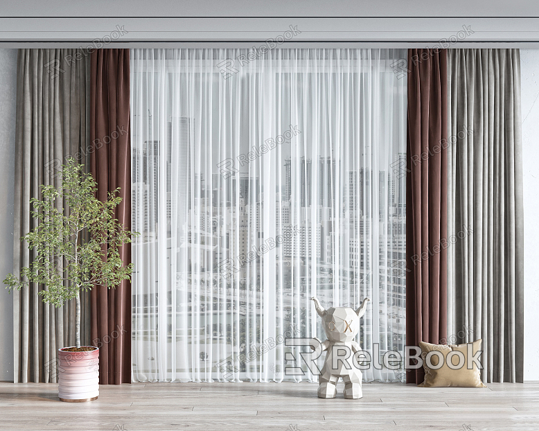 Modern Curtains model