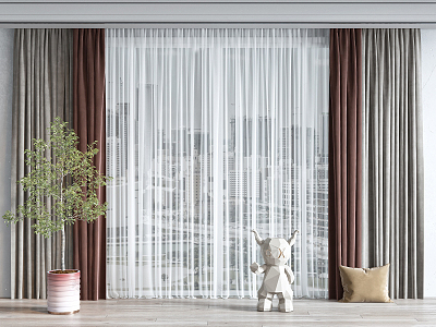 Modern Curtains model