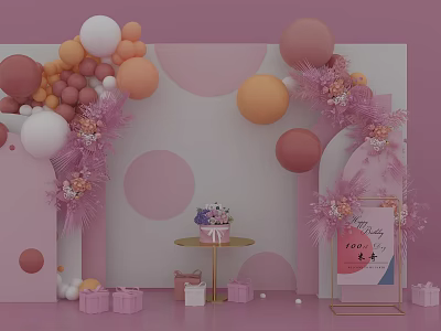 Modern Beauty Chen 3d model