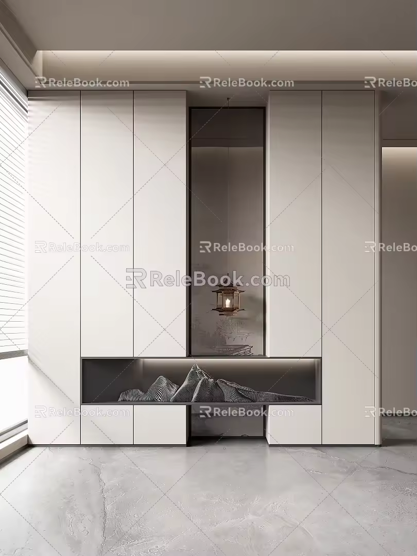 New Chinese Entrance 3d model