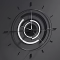 Modern Clock 3d model