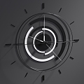 Modern Clock 3d model